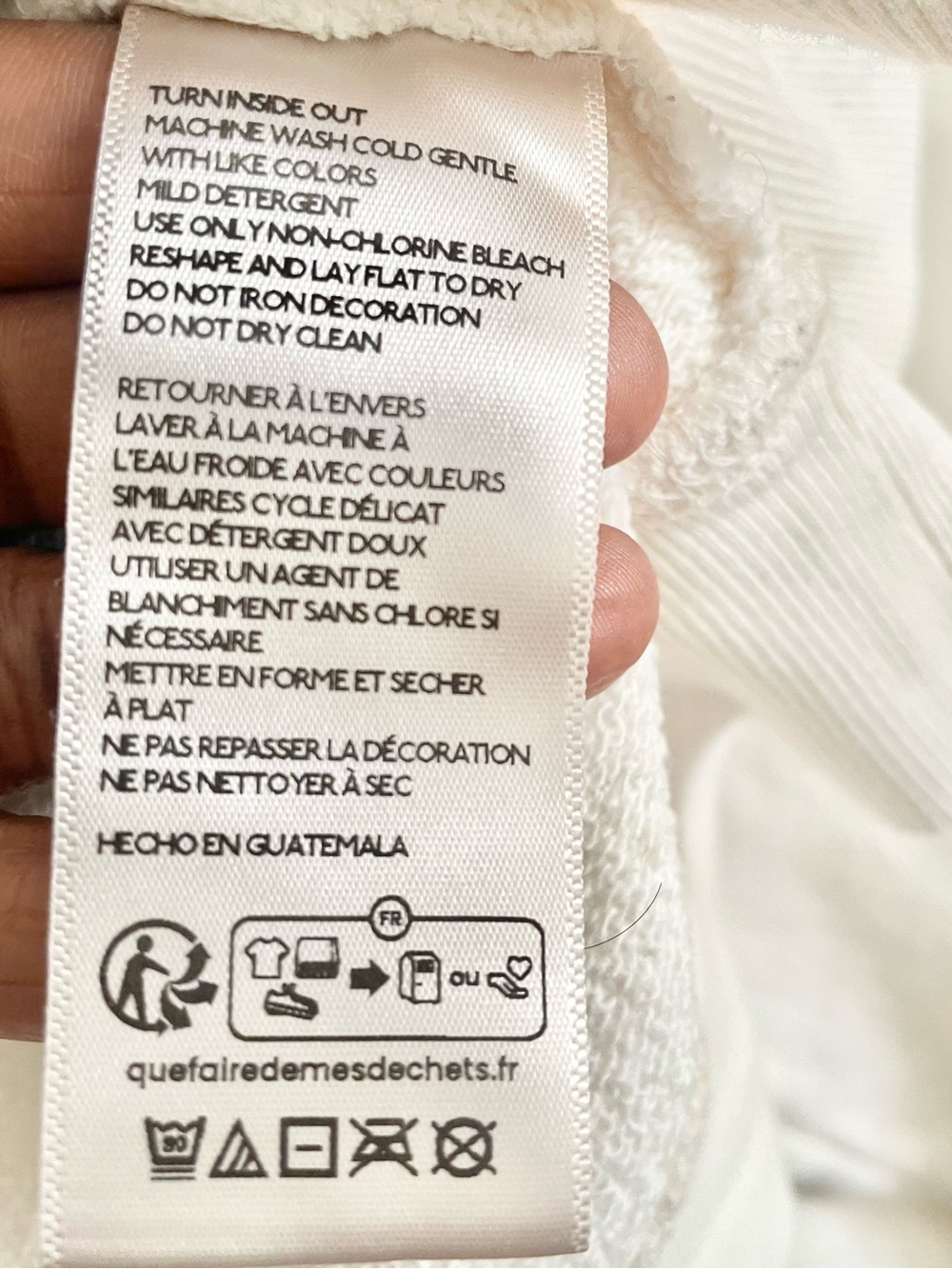 Anthropologie Pilcro Embroidered Crewneck Sweatshirt Oversized Sz X-Large- EUC - Picture 12 of 15